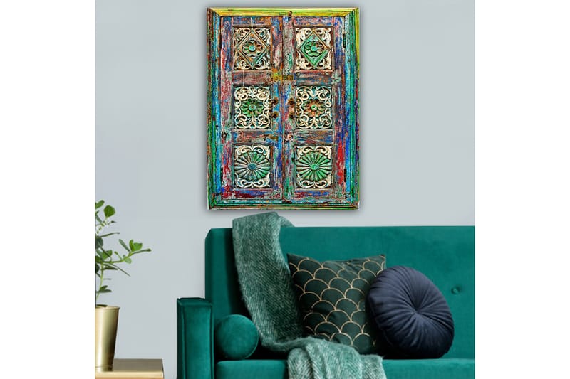 Dekorativ Canvasbillede 70x100 cm - Flerfarvet - Boligtilbehør - Billeder & kunst - Billeder på lærred