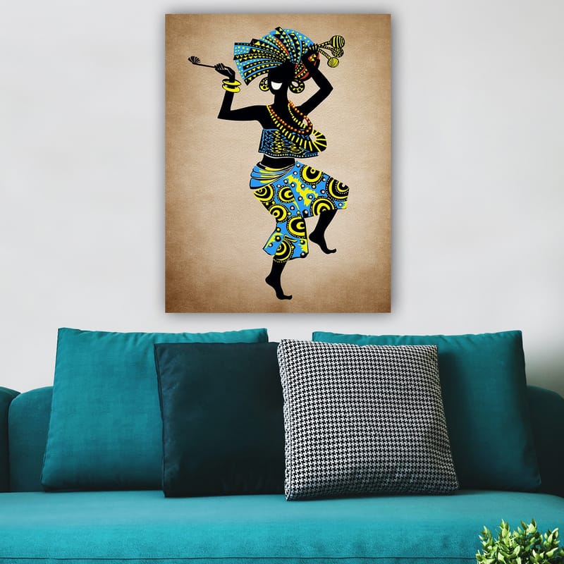Dekorativ Canvasbillede 70x100 cm - Flerfarvet - Boligtilbehør - Billeder & kunst - Billeder på lærred