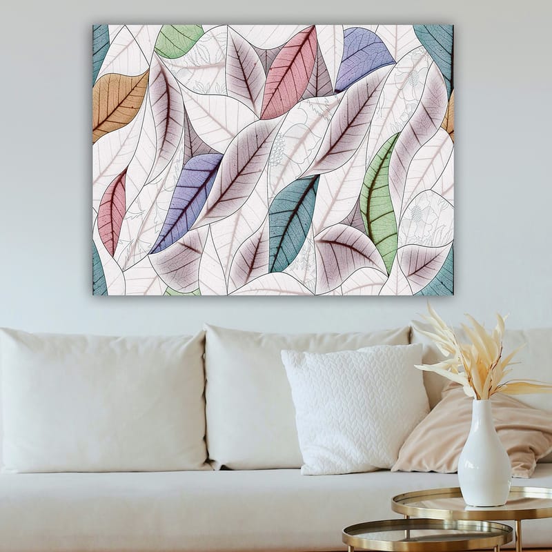 Dekorativ Canvasbillede 70x100 cm - Flerfarvet - Boligtilbehør - Billeder & kunst - Billeder på lærred