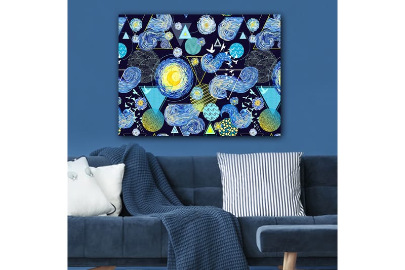 Dekorativ Canvasbillede 70x100 cm - Flerfarvet - Boligtilbehør - Billeder & kunst - Billeder på lærred