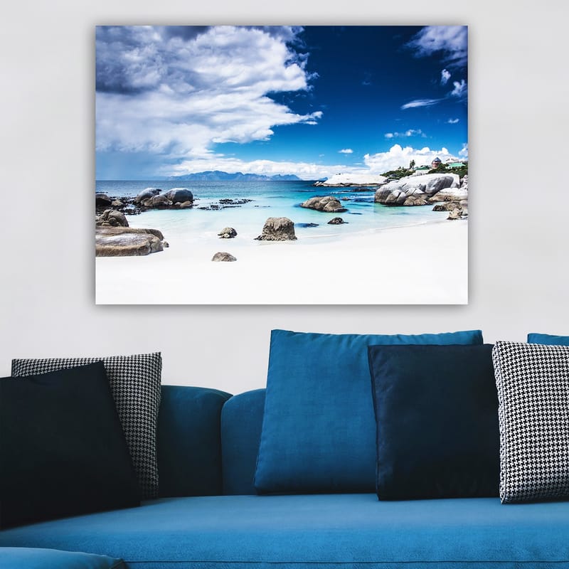 Dekorativ Canvasbillede 70x100 cm - Flerfarvet - Boligtilbehør - Billeder & kunst - Billeder på lærred