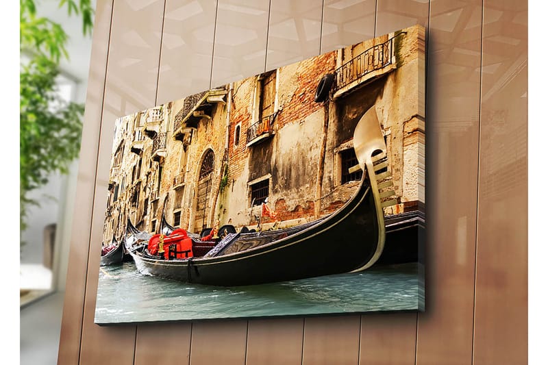 Dekorativ Canvasbillede 70x100 cm - Flerfarvet - Boligtilbehør - Billeder & kunst - Billeder på lærred