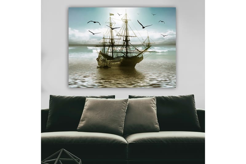 Dekorativ Canvasbillede 70x100 cm - Flerfarvet - Boligtilbehør - Billeder & kunst - Billeder på lærred