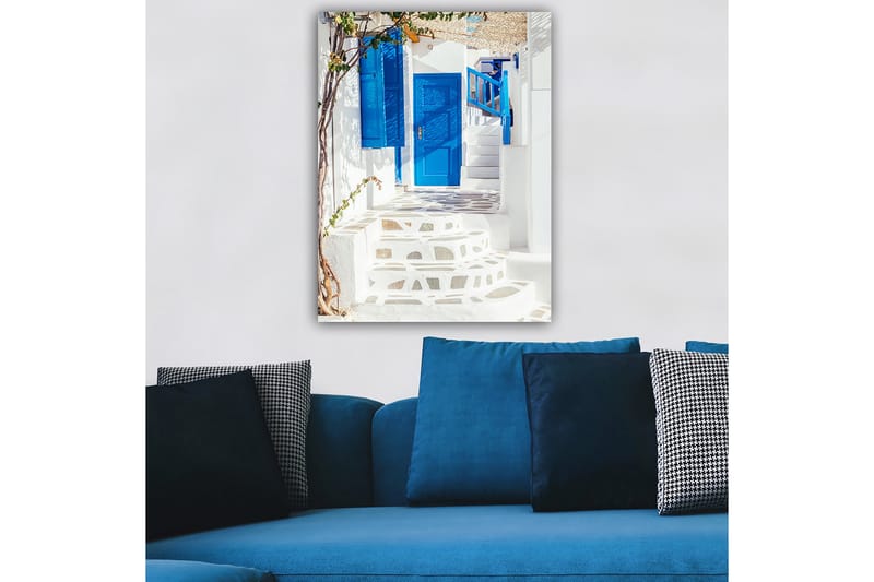 Dekorativ Canvasbillede 70x100 cm - Flerfarvet - Boligtilbehør - Billeder & kunst - Billeder på lærred