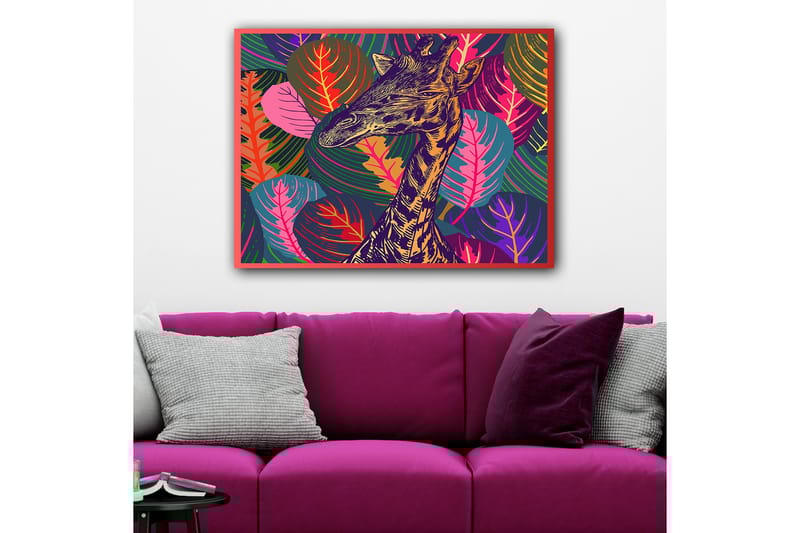 Dekorativ Canvasbillede 70x100 cm - Flerfarvet - Boligtilbehør - Billeder & kunst - Billeder på lærred