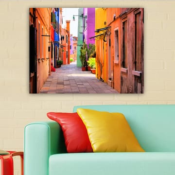 Dekorativ Canvasbillede 70x100 cm - Flerfarvet - Boligtilbehør - Billeder & kunst - Billeder på lærred