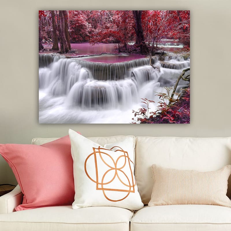 Dekorativ Canvasbillede 70x100 cm - Flerfarvet - Boligtilbehør - Billeder & kunst - Billeder på lærred