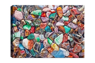 Dekorativ Canvasbillede 70x100 cm - Flerfarvet - Boligtilbehør - Billeder & kunst - Billeder på lærred