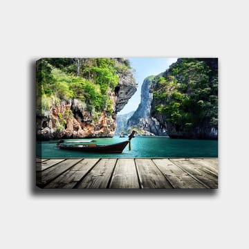 Dekorativ Canvasbillede 70x100 cm - Flerfarvet - Boligtilbehør - Billeder & kunst - Billeder på lærred