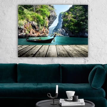 Dekorativ Canvasbillede 70x100 cm - Flerfarvet - Boligtilbehør - Billeder & kunst - Billeder på lærred