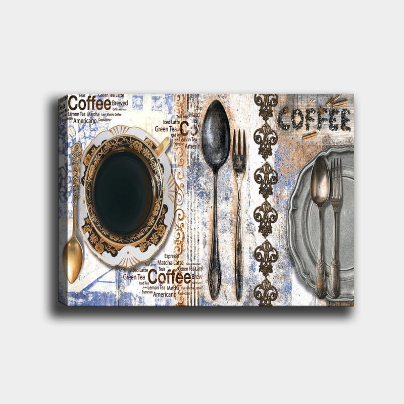 Dekorativ Canvasbillede 70x100 cm - Flerfarvet - Boligtilbehør - Billeder & kunst - Billeder på lærred