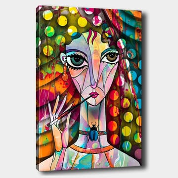 Dekorativ Canvasbillede 70x100 cm - Flerfarvet - Boligtilbehør - Billeder & kunst - Billeder på lærred