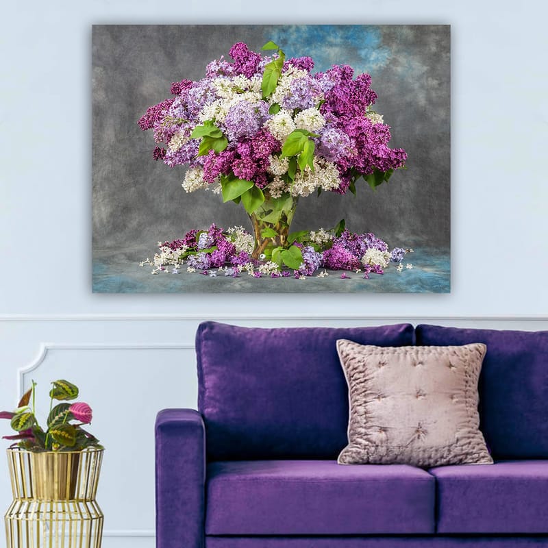 Dekorativ Canvasbillede 70x100 cm - Flerfarvet - Boligtilbehør - Billeder & kunst - Billeder på lærred