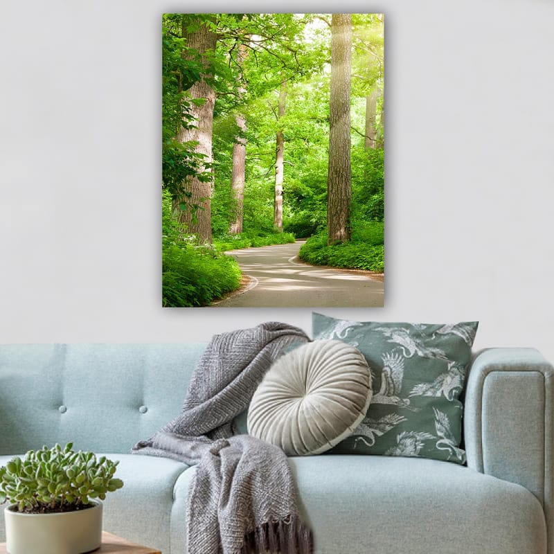 Dekorativ Canvasbillede 70x100 cm - Flerfarvet - Boligtilbehør - Billeder & kunst - Billeder på lærred