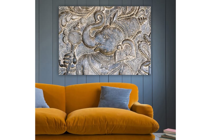Dekorativ Canvasbillede 70x100 cm - Flerfarvet - Boligtilbehør - Billeder & kunst - Billeder på lærred