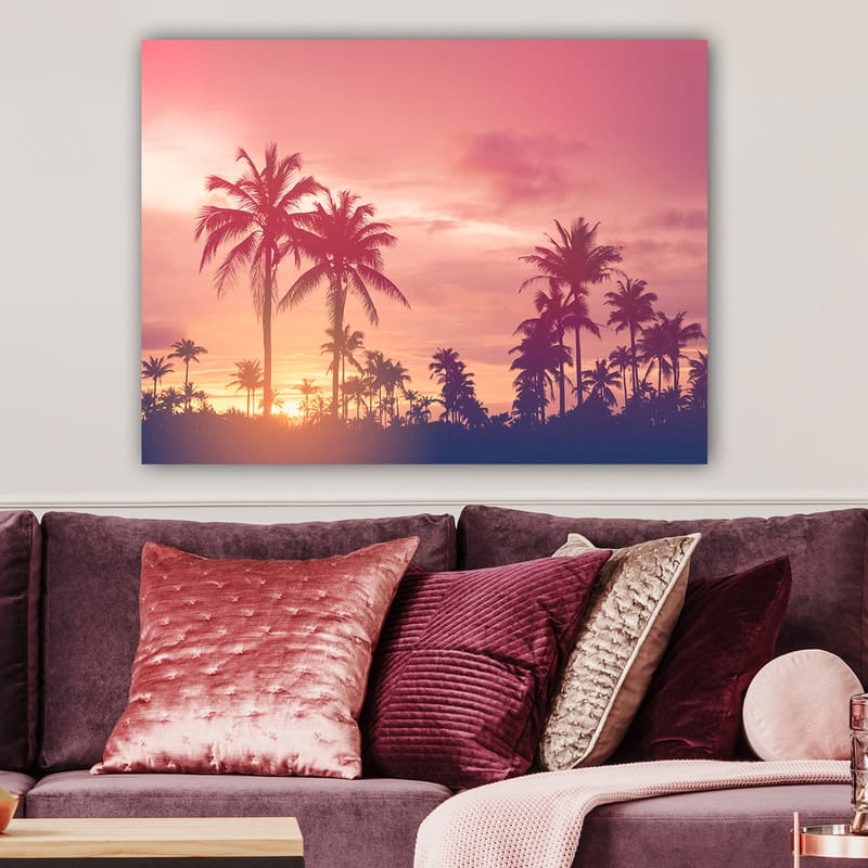 Dekorativ Canvasbillede 70x100 cm - Flerfarvet - Boligtilbehør - Billeder & kunst - Billeder på lærred