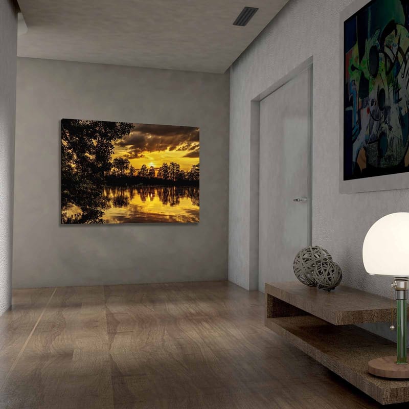 Dekorativ Canvasbillede 70x100 cm - Flerfarvet - Boligtilbehør - Billeder & kunst - Billeder på lærred