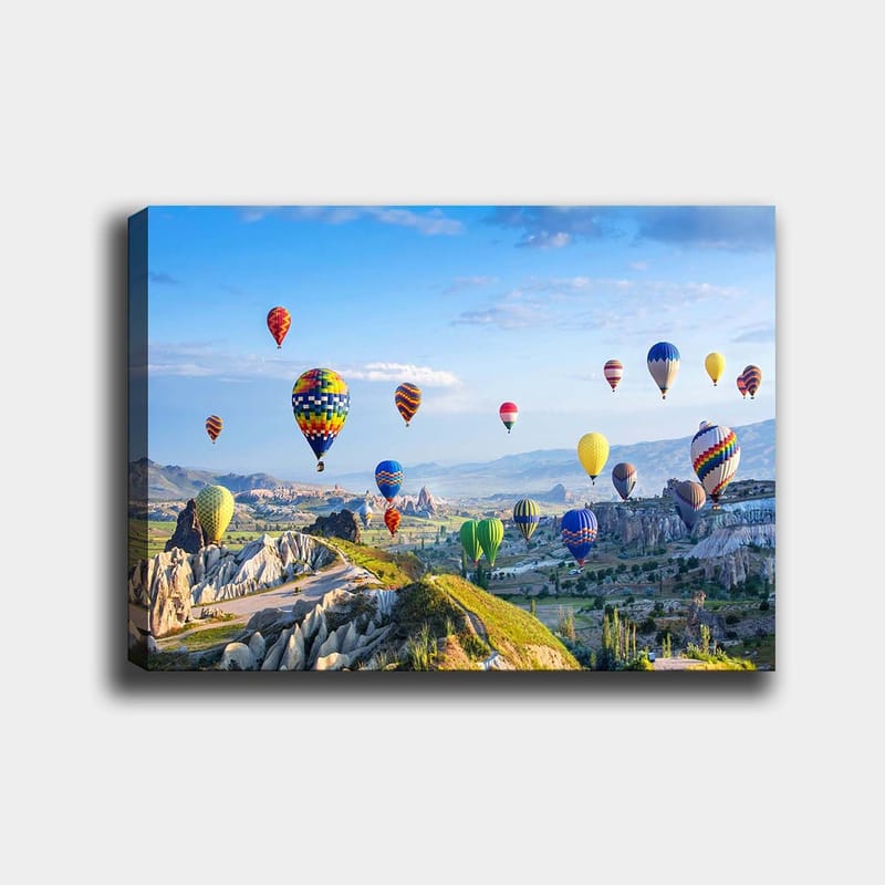 Dekorativ Canvasbillede 70x100 cm - Flerfarvet - Boligtilbehør - Billeder & kunst - Billeder på lærred