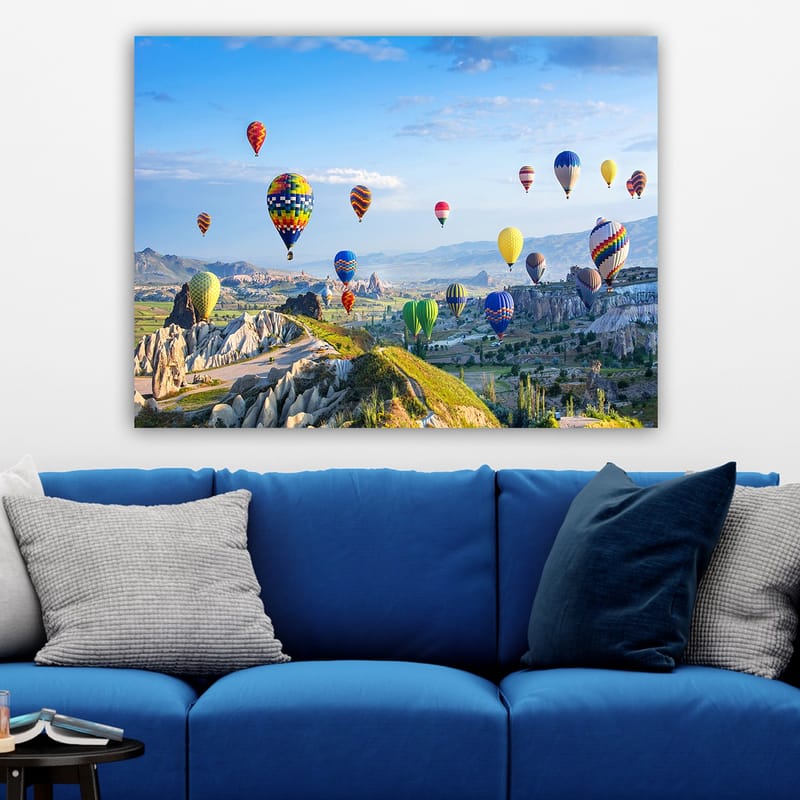 Dekorativ Canvasbillede 70x100 cm - Flerfarvet - Boligtilbehør - Billeder & kunst - Billeder på lærred