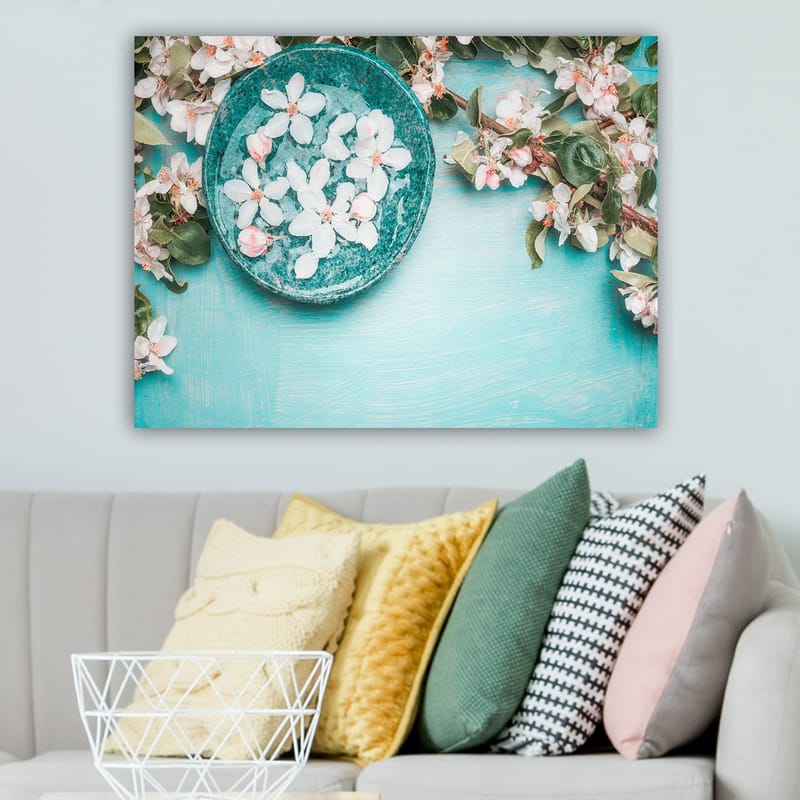 Dekorativ Canvasbillede 70x100 cm - Flerfarvet - Boligtilbehør - Billeder & kunst - Billeder på lærred