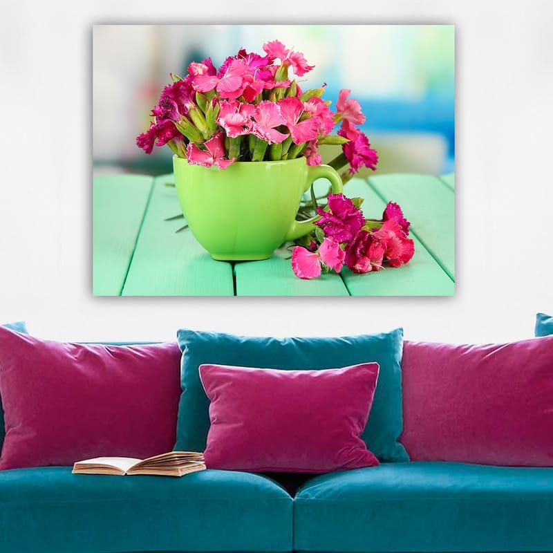 Dekorativ Canvasbillede 70x100 cm - Flerfarvet - Boligtilbehør - Billeder & kunst - Billeder på lærred