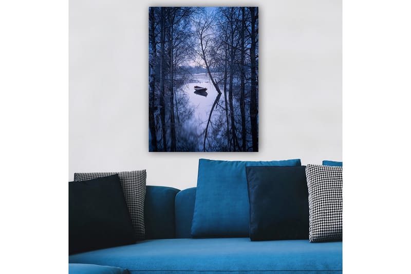 Dekorativ Canvasbillede 70x100 cm - Flerfarvet - Boligtilbehør - Billeder & kunst - Billeder på lærred