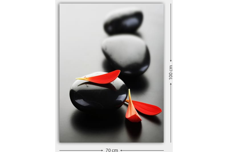 Dekorativ Canvasbillede 70x100 cm - Flerfarvet - Boligtilbehør - Billeder & kunst - Billeder på lærred