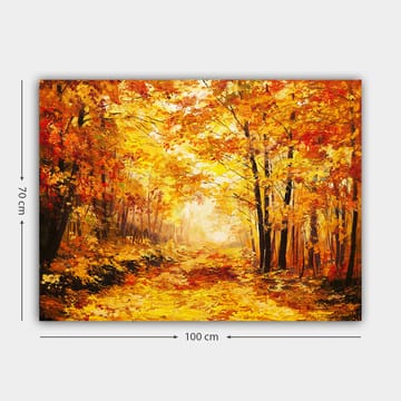 Dekorativ Canvasbillede 70x100 cm - Flerfarvet - Boligtilbehør - Billeder & kunst - Billeder på lærred