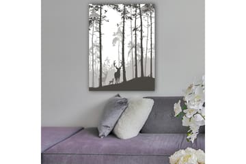 Dekorativ Canvasbillede 70x100 cm - Flerfarvet - Boligtilbehør - Billeder & kunst - Billeder på lærred