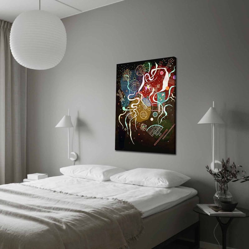 Dekorativ Canvasbillede 70x100 cm - Flerfarvet - Boligtilbehør - Billeder & kunst - Billeder på lærred