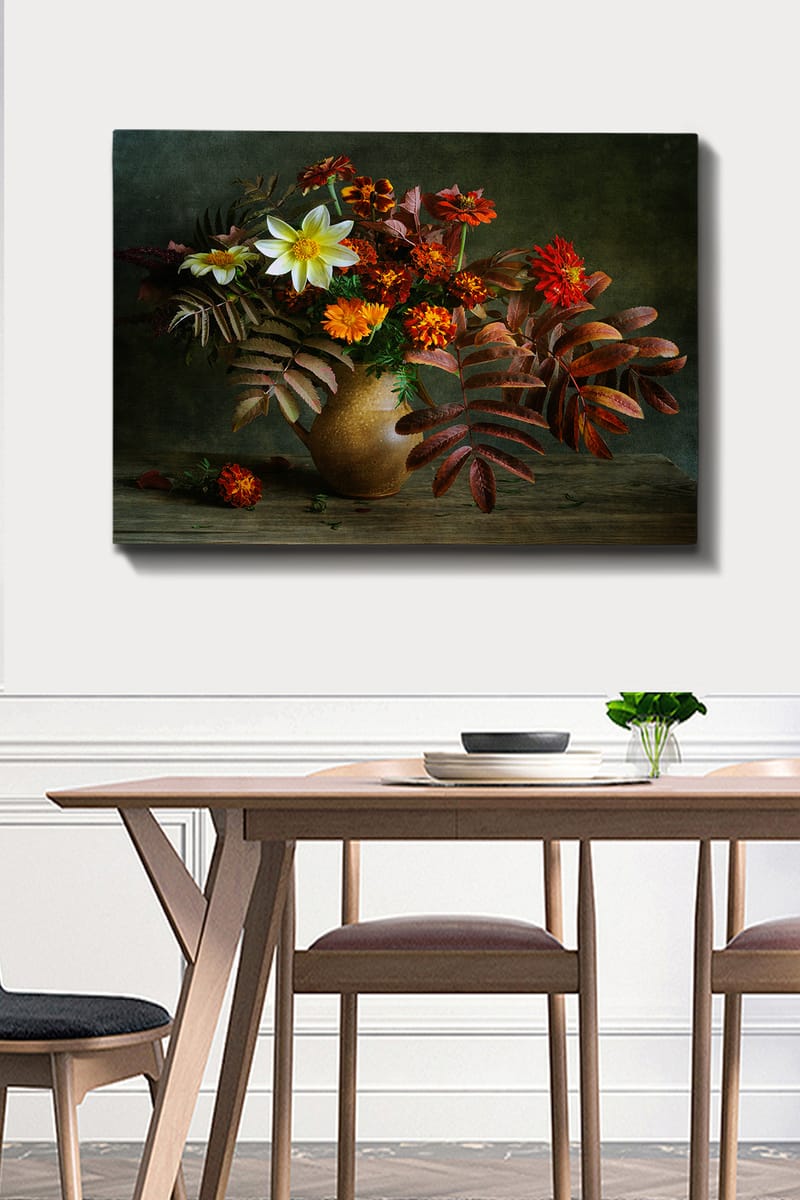 Dekorativ Canvasbillede 70x100 cm - Flerfarvet - Boligtilbehør - Billeder & kunst - Billeder på lærred