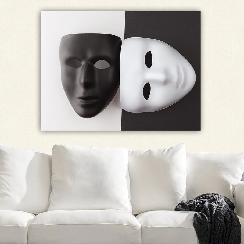Dekorativ Canvasbillede 70x100 cm - Flerfarvet - Boligtilbehør - Billeder & kunst - Billeder på lærred