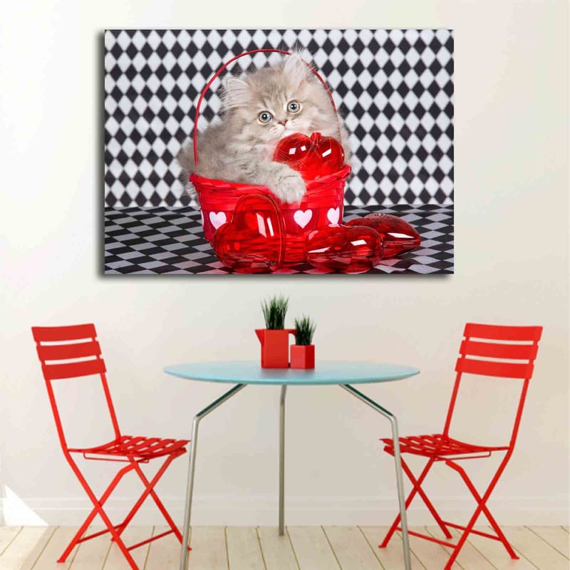 Dekorativ Canvasbillede 70x100 cm - Flerfarvet - Boligtilbehør - Billeder & kunst - Billeder på lærred