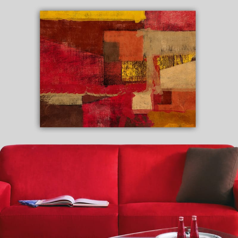 Dekorativ Canvasbillede 70x100 cm - Flerfarvet - Boligtilbehør - Billeder & kunst - Billeder på lærred