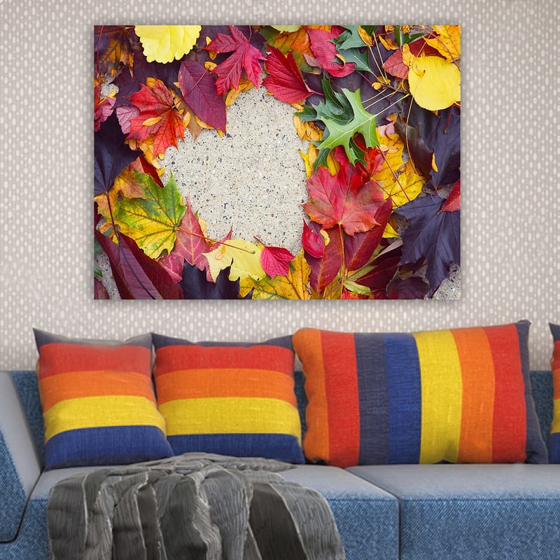 Dekorativ Canvasbillede 70x100 cm - Flerfarvet - Boligtilbehør - Billeder & kunst - Billeder på lærred