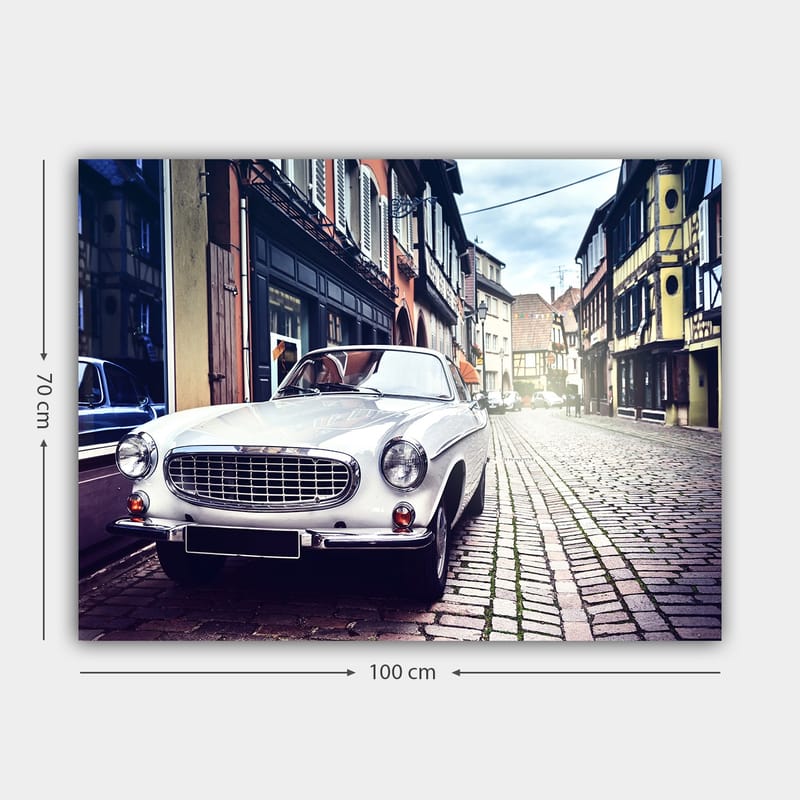 Dekorativ Canvasbillede 70x100 cm - Flerfarvet - Boligtilbehør - Billeder & kunst - Billeder på lærred