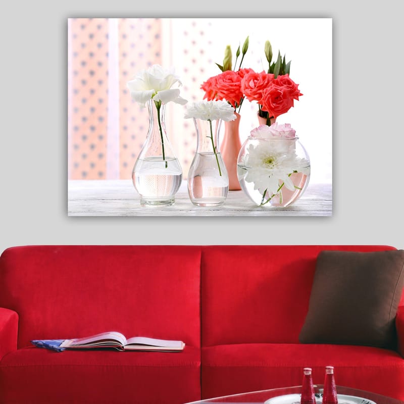 Dekorativ Canvasbillede 70x100 cm - Flerfarvet - Boligtilbehør - Billeder & kunst - Billeder på lærred