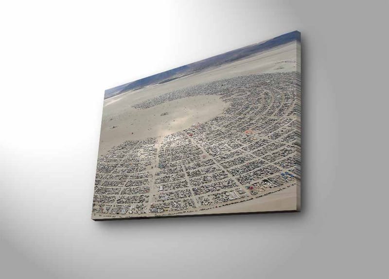 Dekorativ Canvasbillede med LED 45x70 cm - Flerfarvet - Boligtilbehør - Billeder & kunst - Billeder på lærred