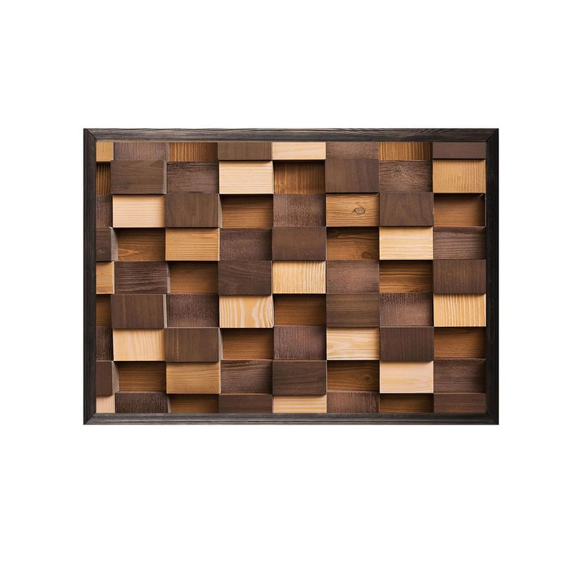 Dekorativ indrammet maleri  50x70 cm - Flerfarvet - Boligtilbehør - Billeder & kunst - Billeder på lærred