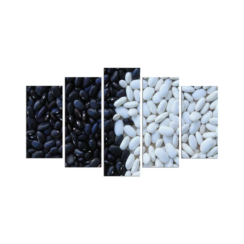 Dekorativ MDF-maleri 5-Dele 20x60 cm, Flerfarvet