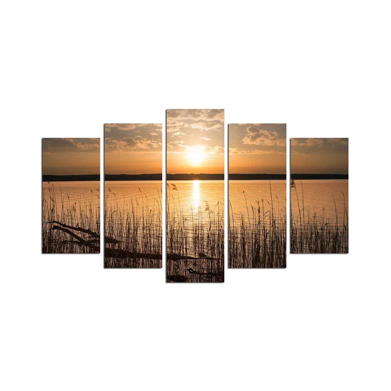 Dekorativ MDF-maleri 5-Dele 20x60 cm, Flerfarvet