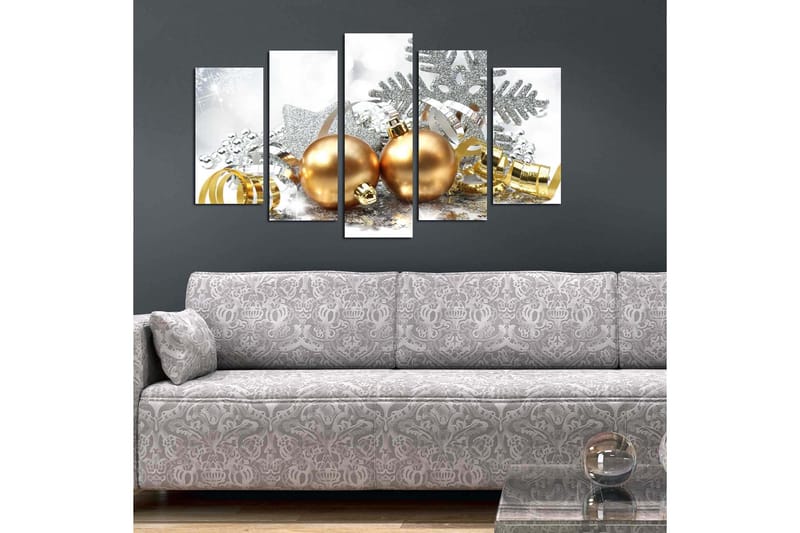 Dekorativ MDF-maleri 5-Dele 20x60 cm, Flerfarvet