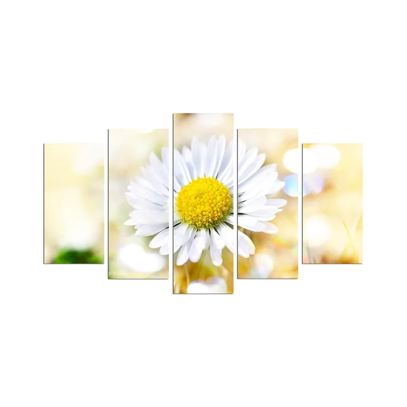 Dekorativ MDF-maleri 5-Dele 20x60 cm, Flerfarvet