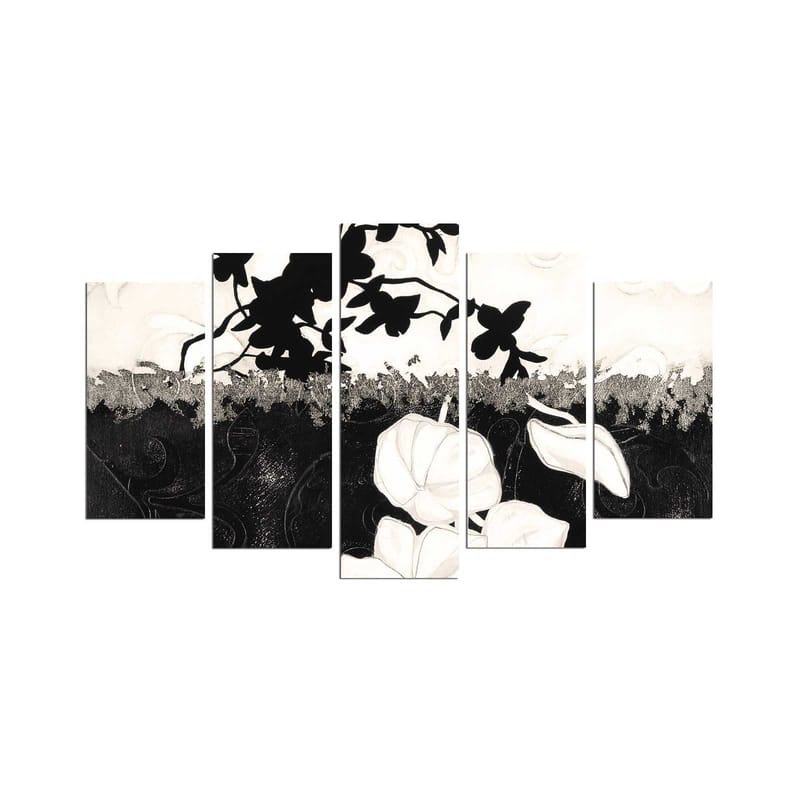 Dekorativ MDF-maleri 5-Dele 20x60 cm, Flerfarvet