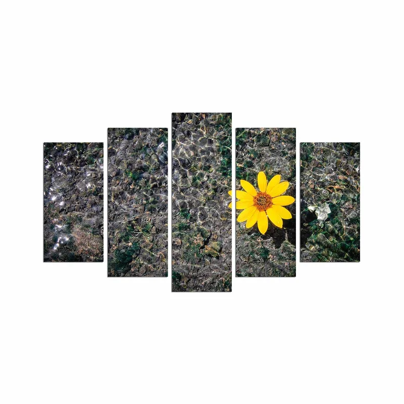 Dekorativ MDF-maleri 5-Dele 20x60 cm, Flerfarvet