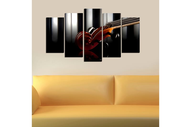 Dekorativ MDF-maleri 5-Dele 20x60 cm, Flerfarvet