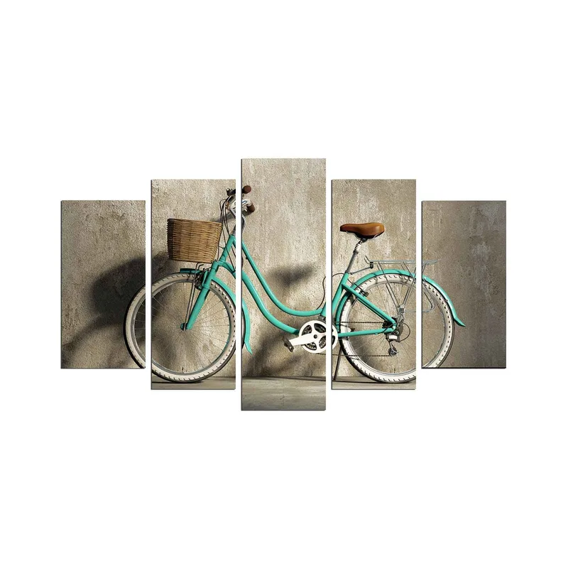 Dekorativ MDF-maleri 5-Dele 20x60 cm, Flerfarvet