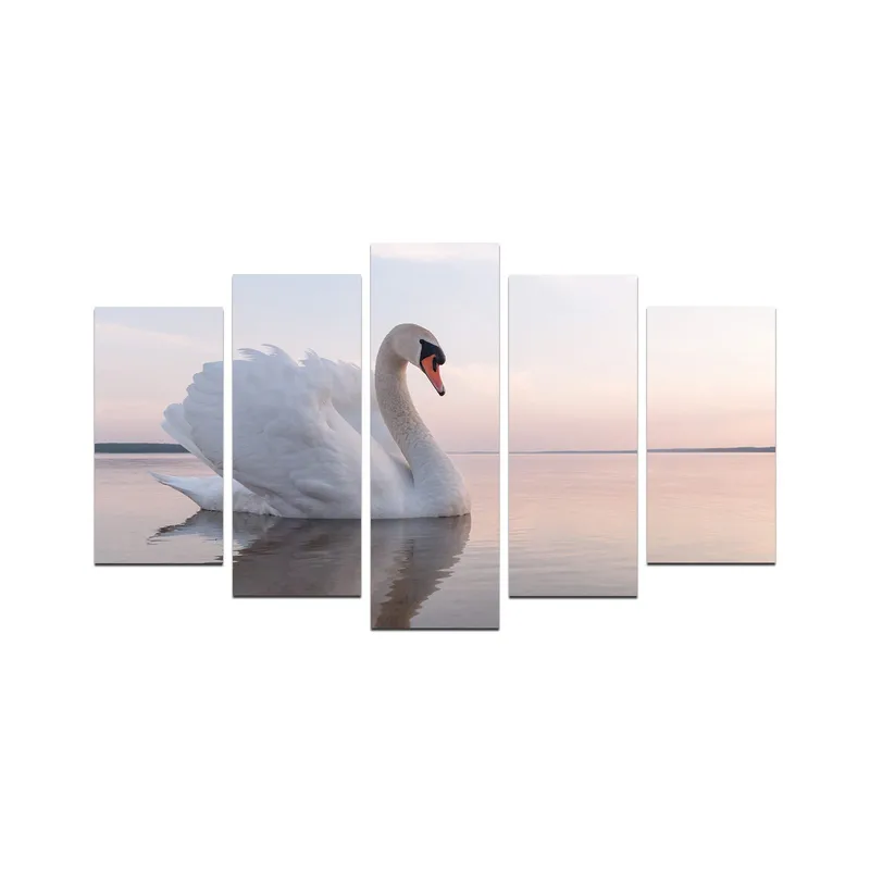 Dekorativ MDF-maleri 5-Dele 20x60 cm, Flerfarvet