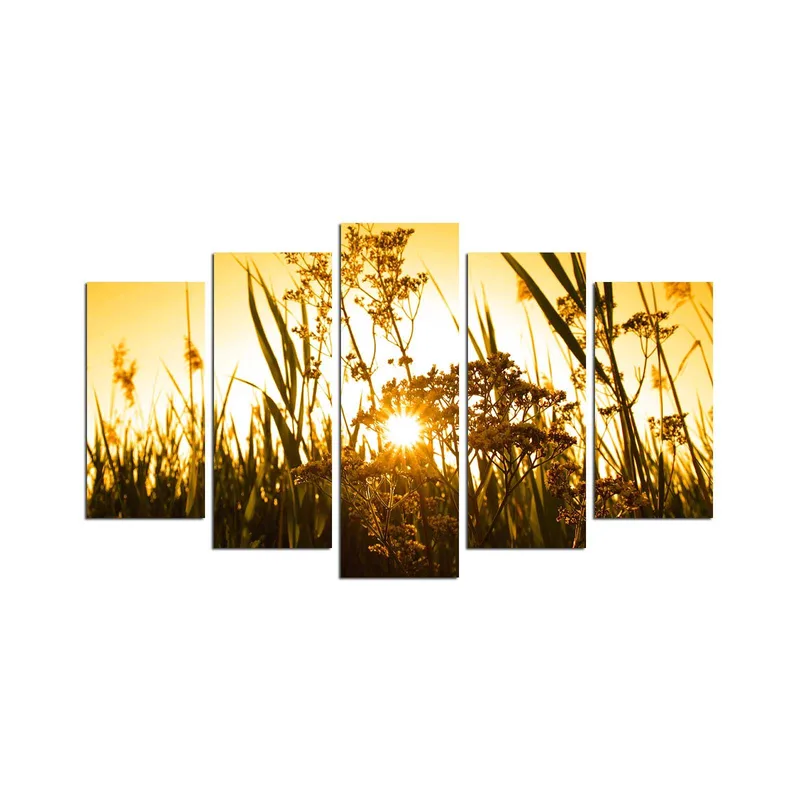 Dekorativ MDF-maleri 5-Dele 20x60 cm, Flerfarvet