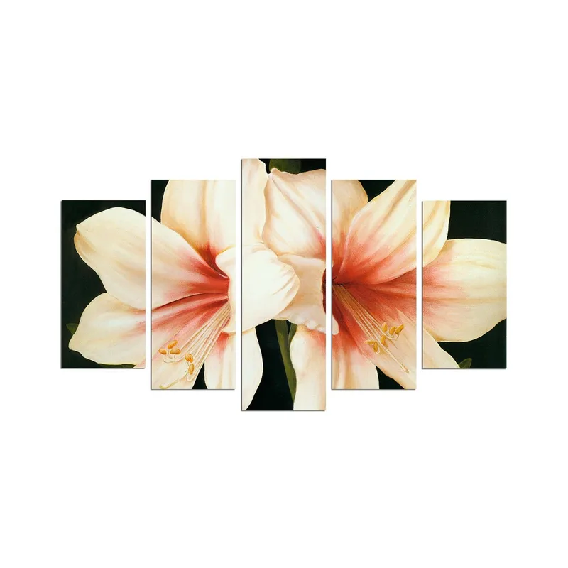 Dekorativ MDF-maleri 5-Dele 20x60 cm, Flerfarvet